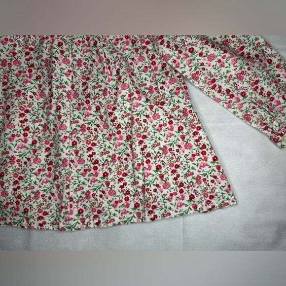 Free Planet Girls 2T Long Sleeve Colorful Floral Button Down Casual Top - Picture 13 of 16